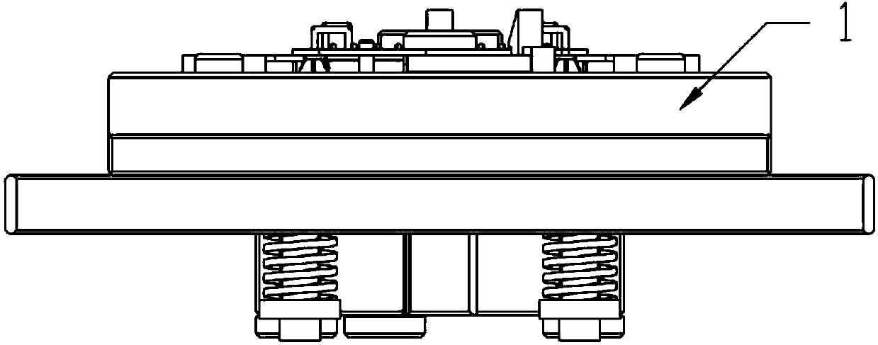 Material missed-arrangement detection device