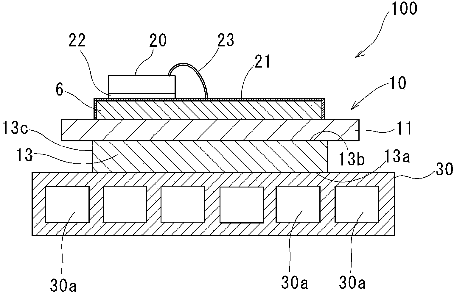 Substrate for power module and manufacturing method therefor