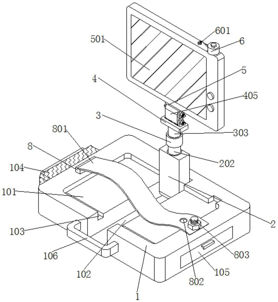 Portable automatic power equipment fault detection device