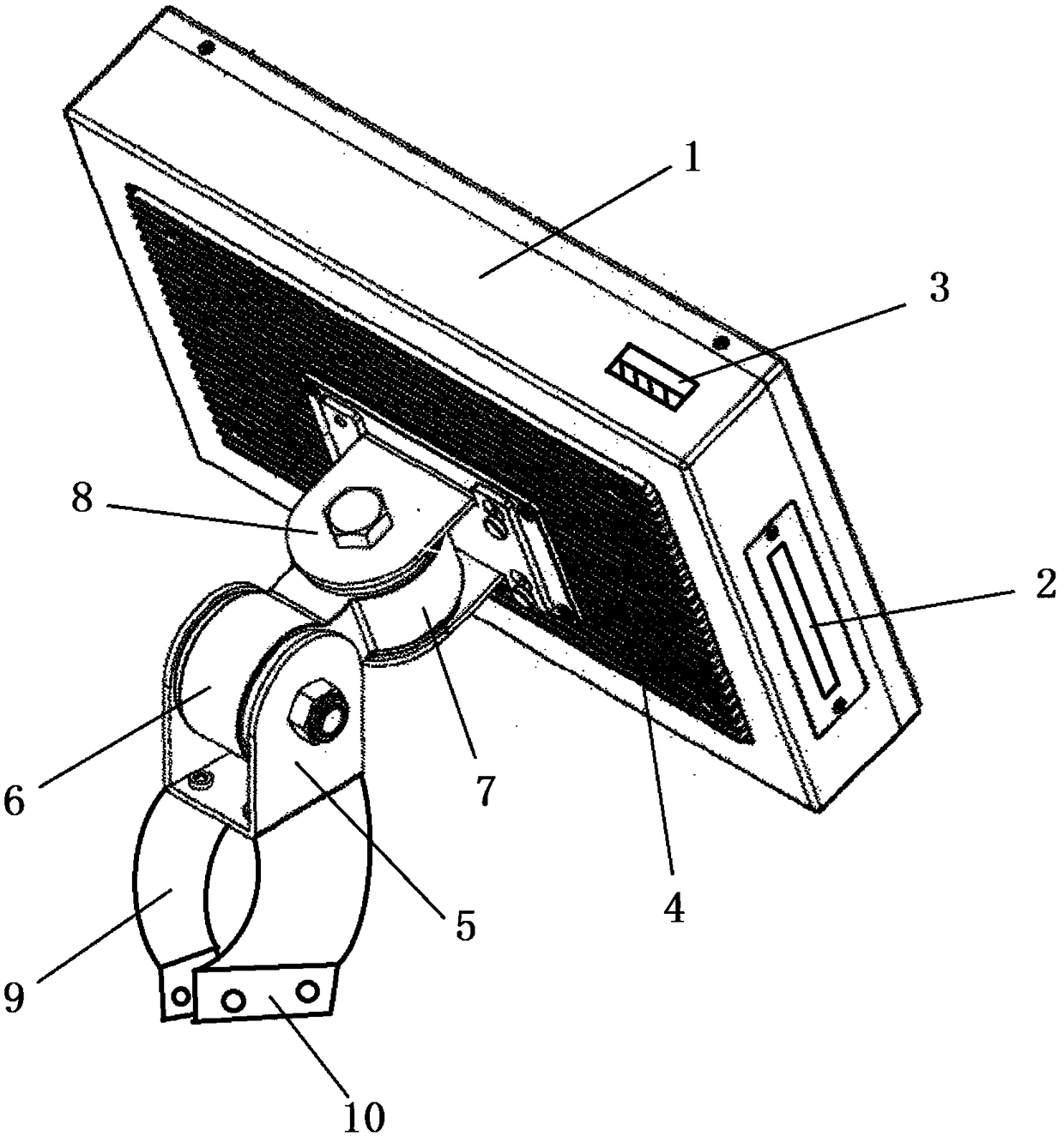 Portable bus on-board instrument