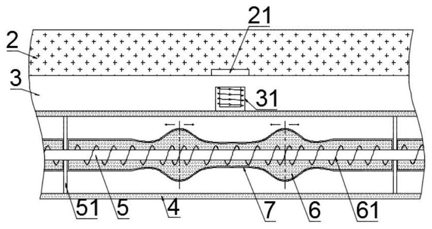 Steam heating type intelligent floor heating floor