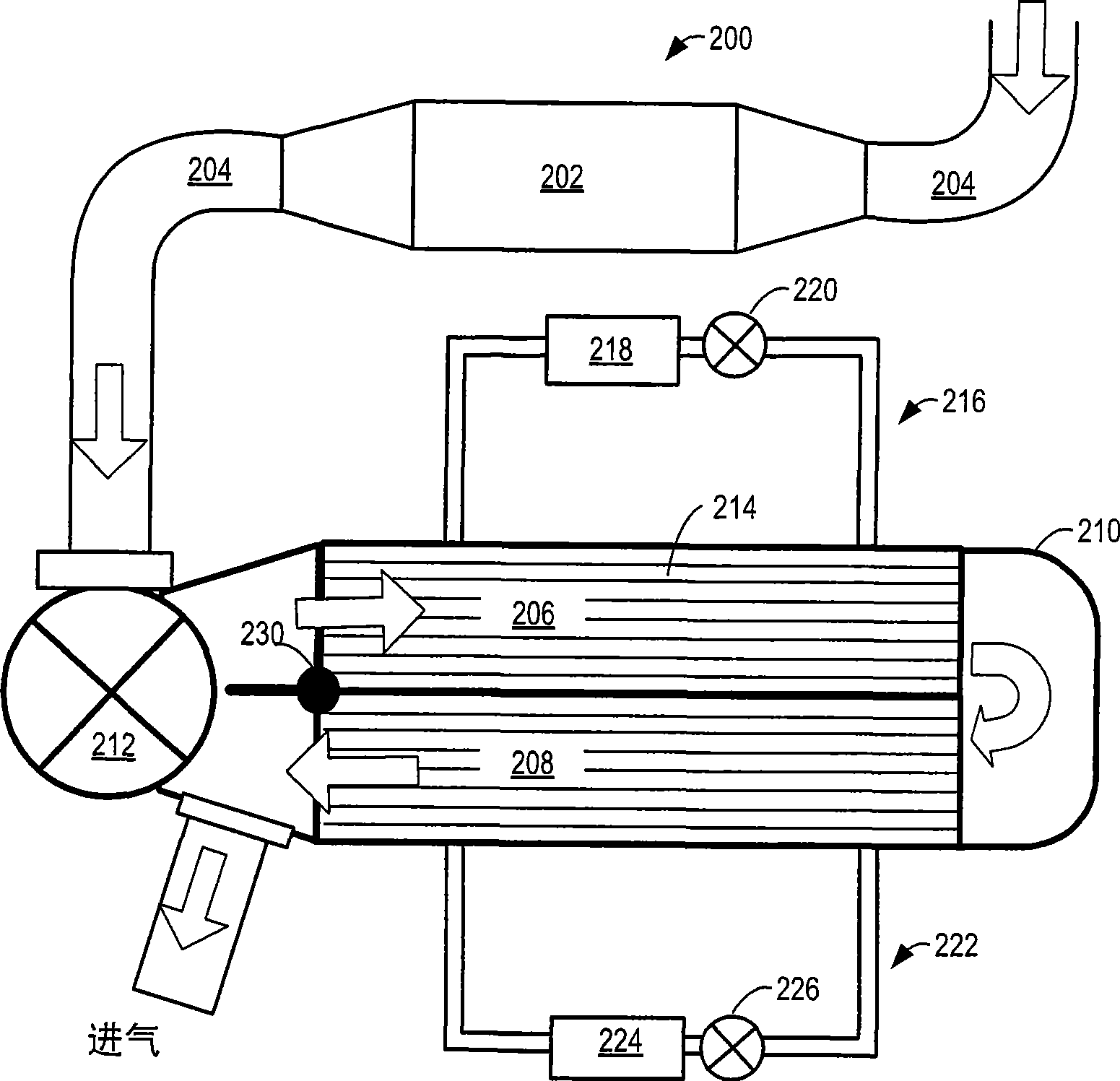 EGR cooling system with multiple EGR coolers