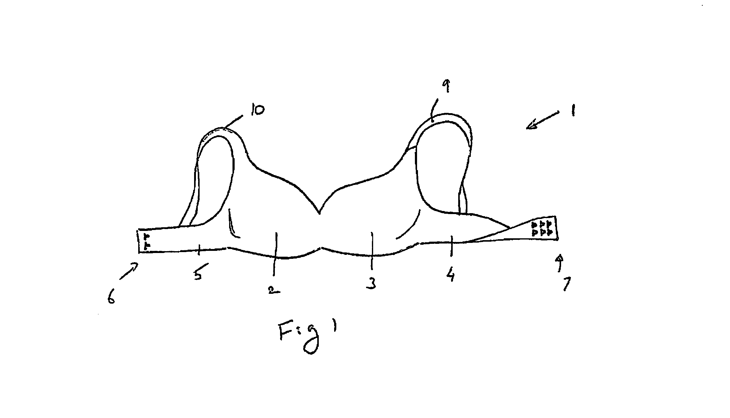 Molded seamless brassiere incorporating fasteners