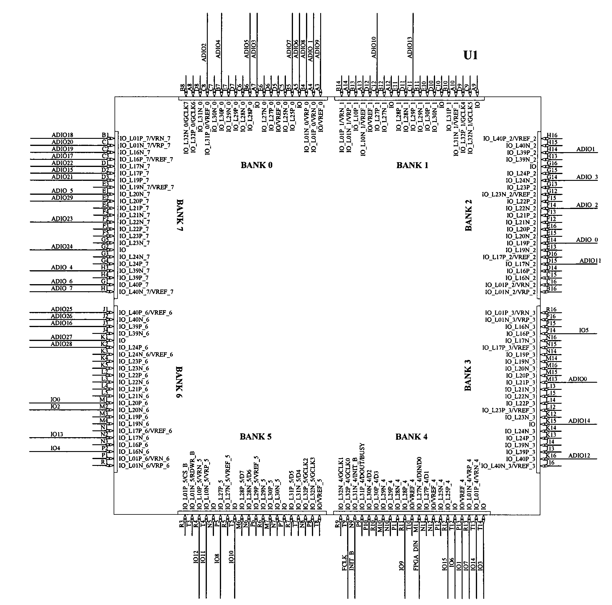 Magnetic suspension bearing control power amplification integrated system