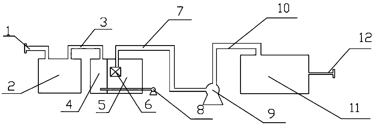 Energy-saving integrated sewage treatment equipment