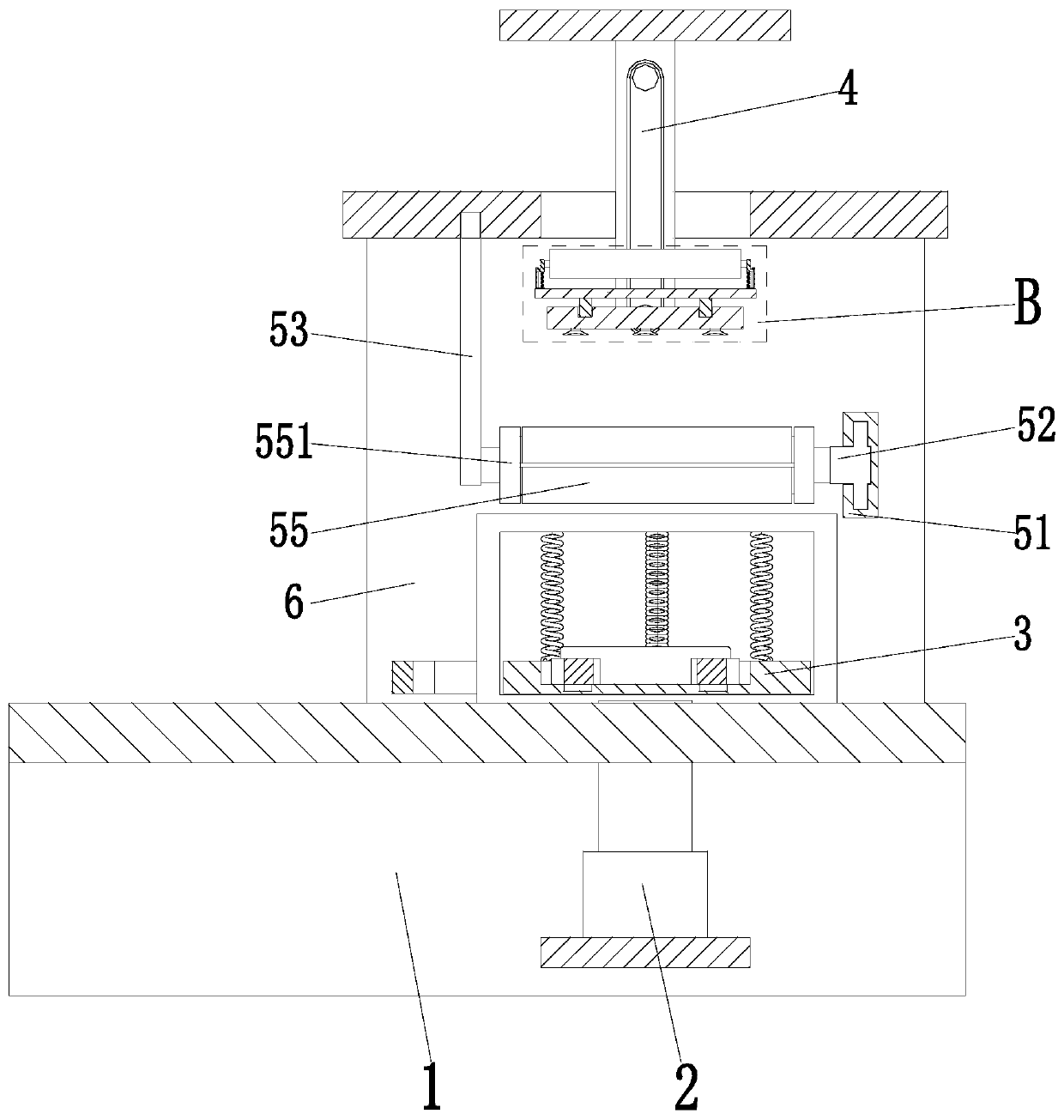 Tempered glass screen protector pasting machine for touch screen surface