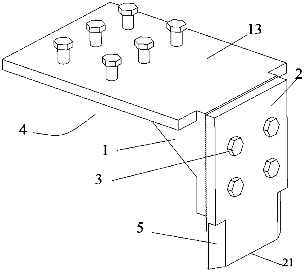 Rail vehicle bogie anti-derailment device and rail vehicle bogie