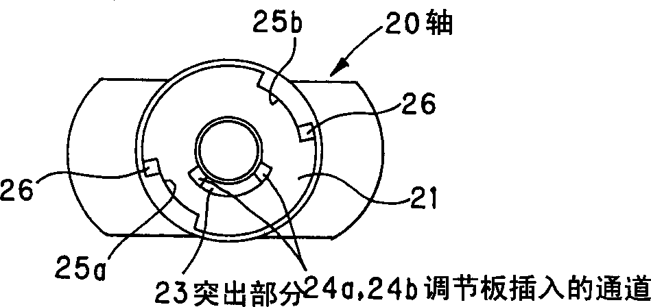 Automobile door mirror