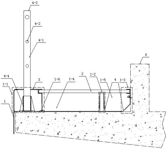 Railway line subsidiary facilities and mounting method thereof