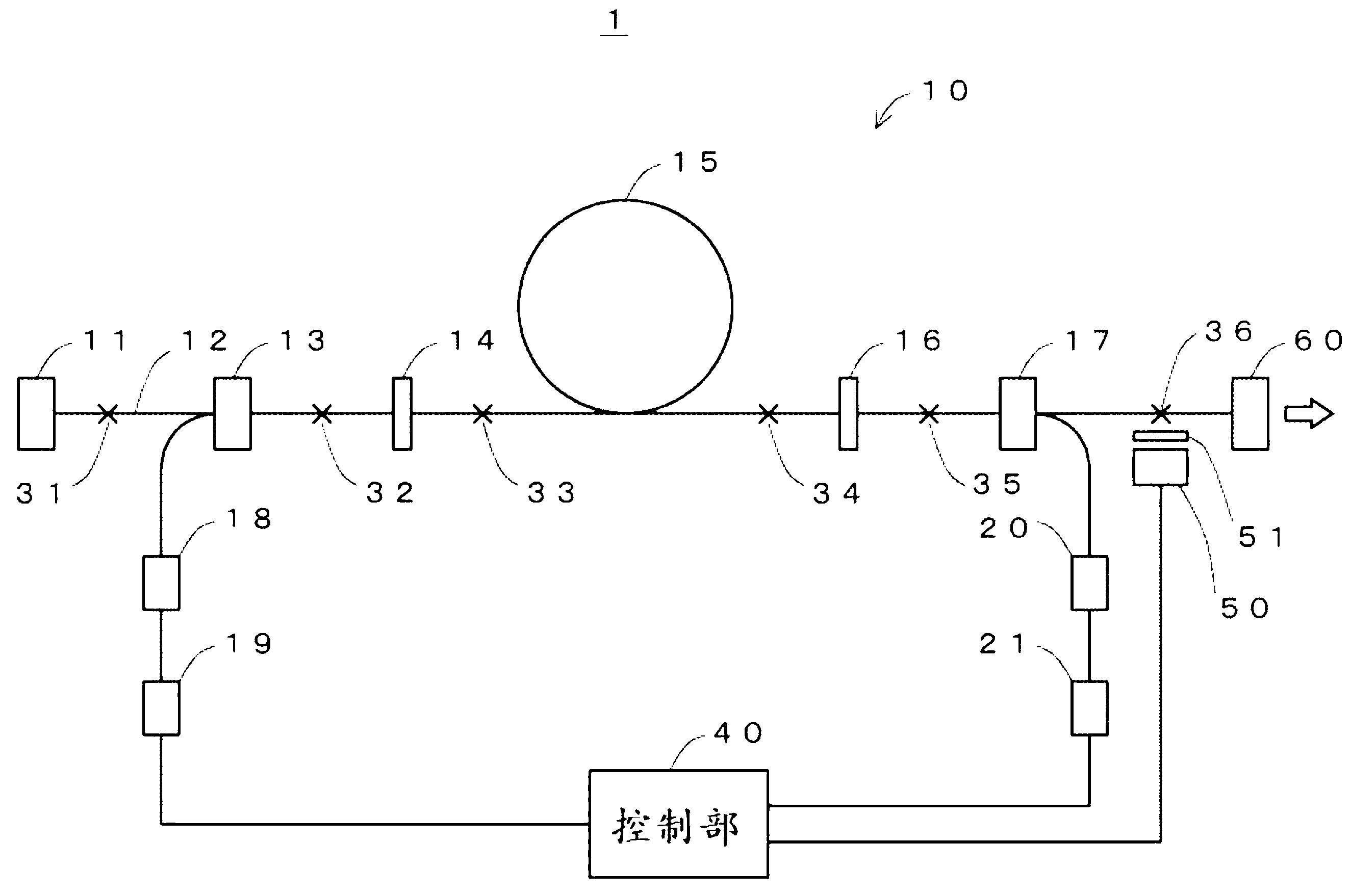 Fiber laser apparatus, and method of detecting abnormality of fiber laser apparatus