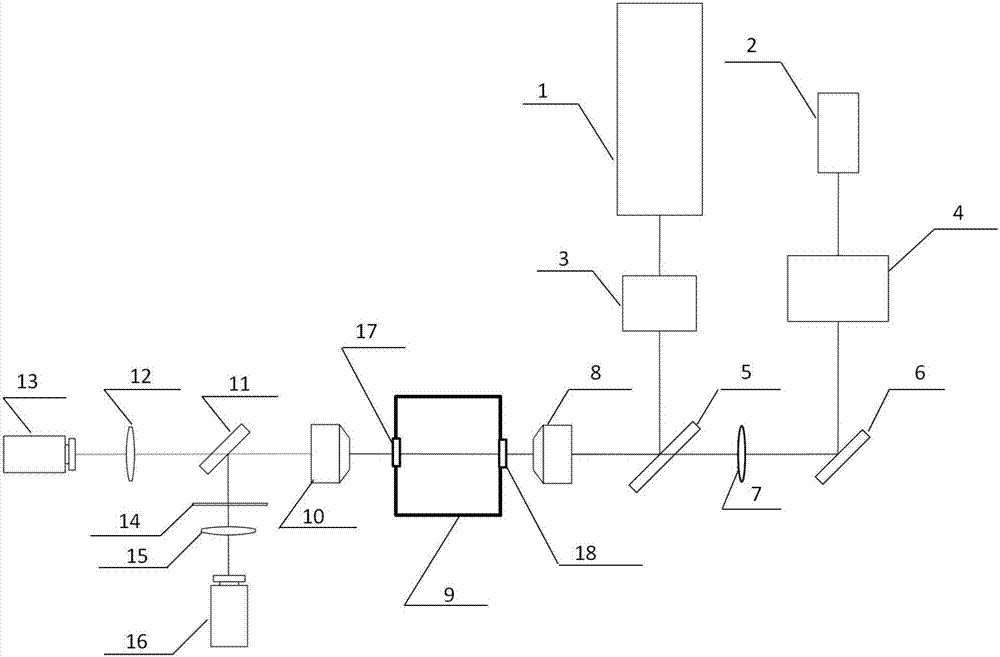 Second harmonic imaging method and second harmonic imaging device for single suspended particles