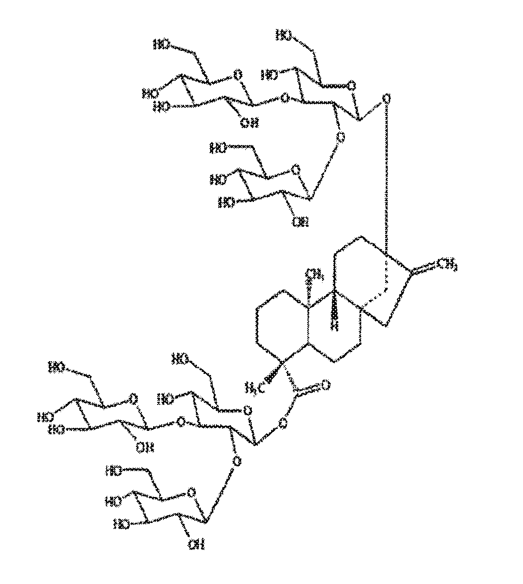 Methods of extraction and purification from stevia rebaudiana of compositions with enhanced rebaudioside-m content, uses of said composition and natural sweetener compositions with said composition