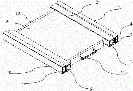 A thin steel sheet clamping and tensioning device and a method for clamping and tensioning a thin steel sheet