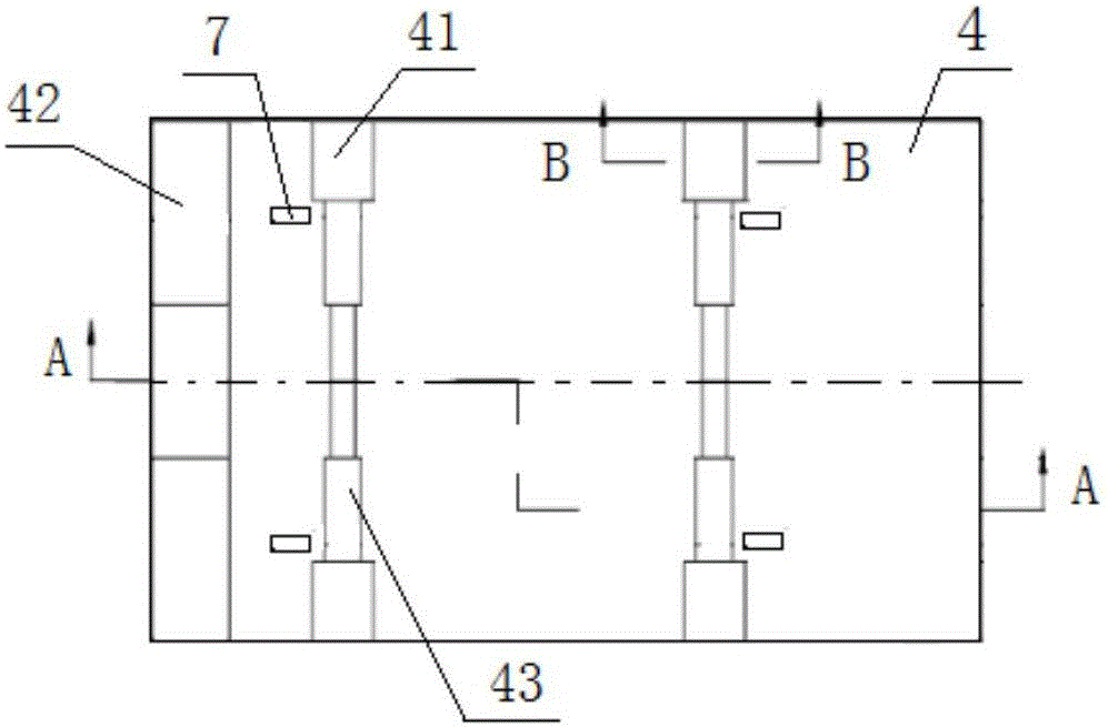 Drilling and milling device for adjustment sheet type part