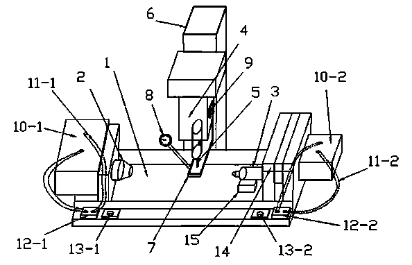 Drilling machine device for CV outer rings