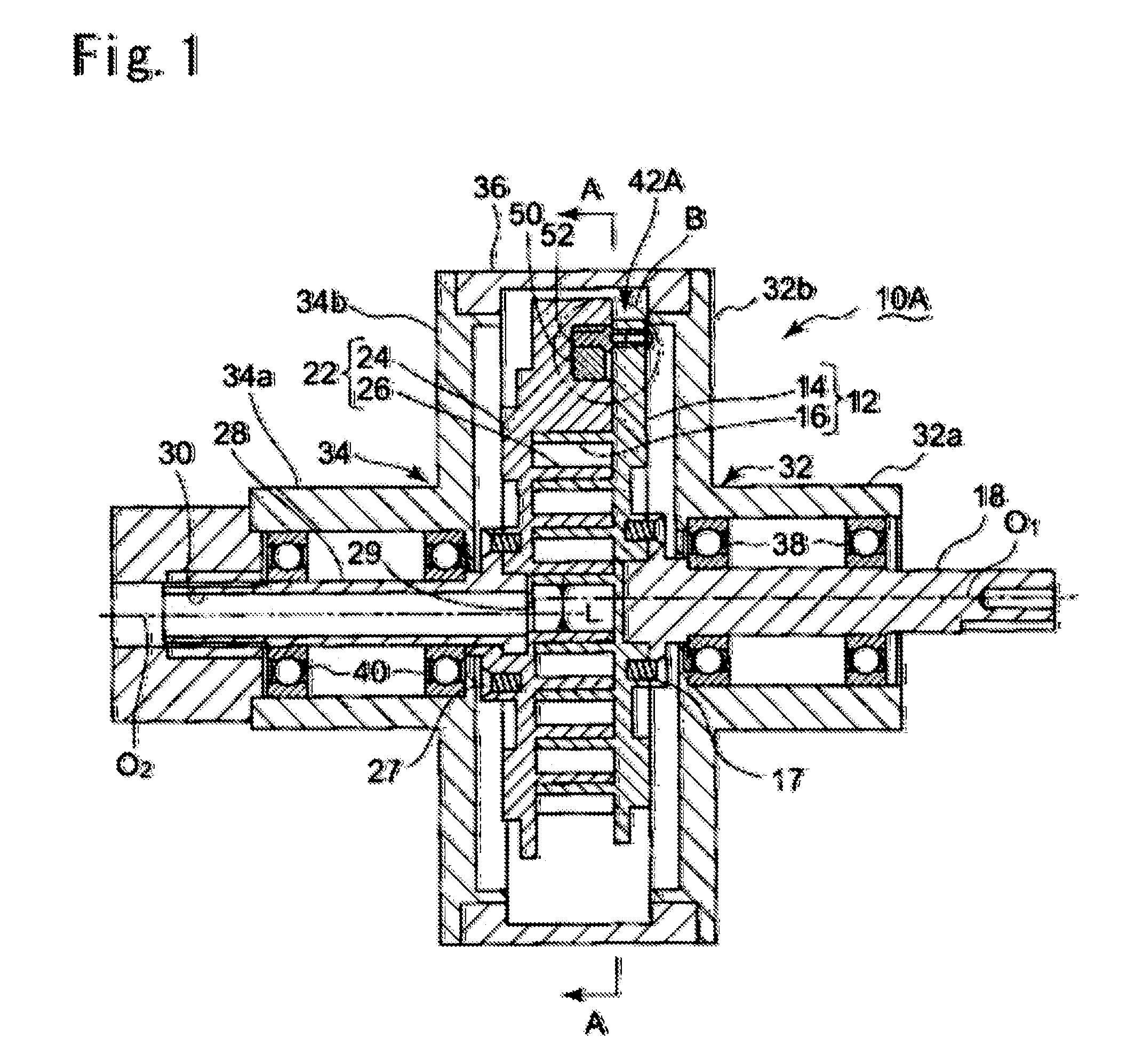 Scroll type fluid machine