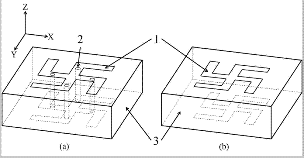 Broadband dual-polarized double-layer transmission array unit