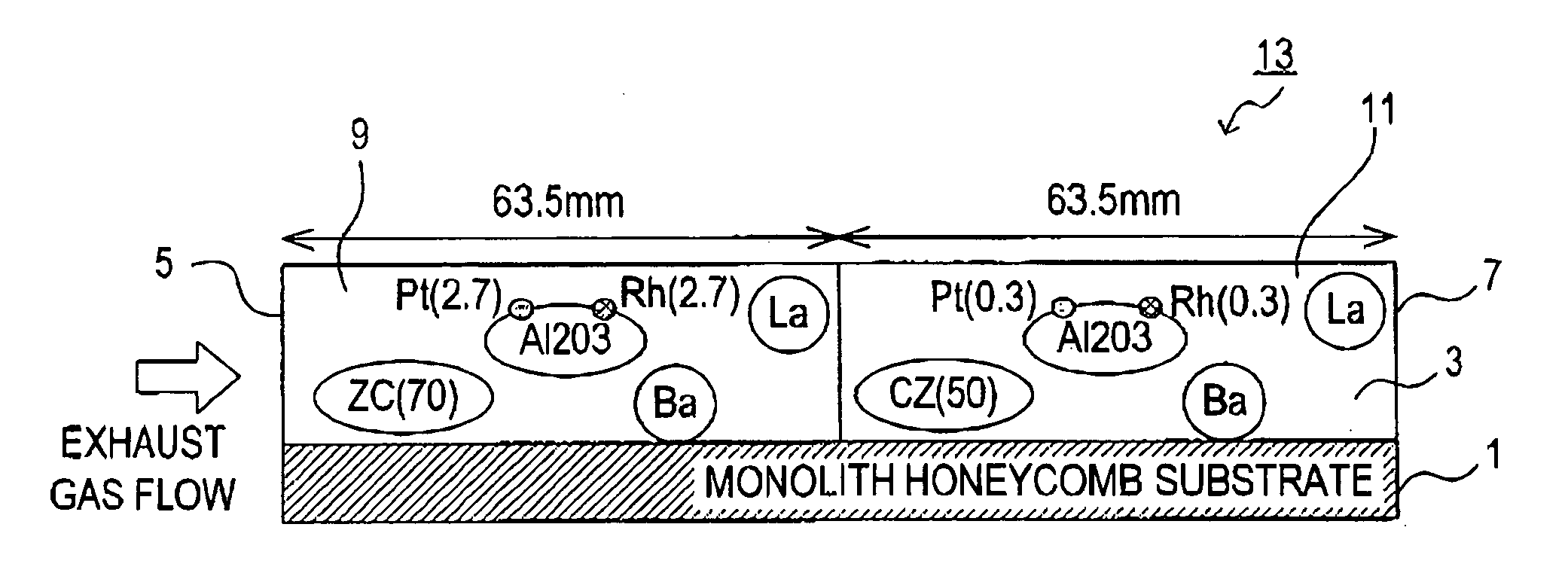 Exhaust gas purifying catalyst