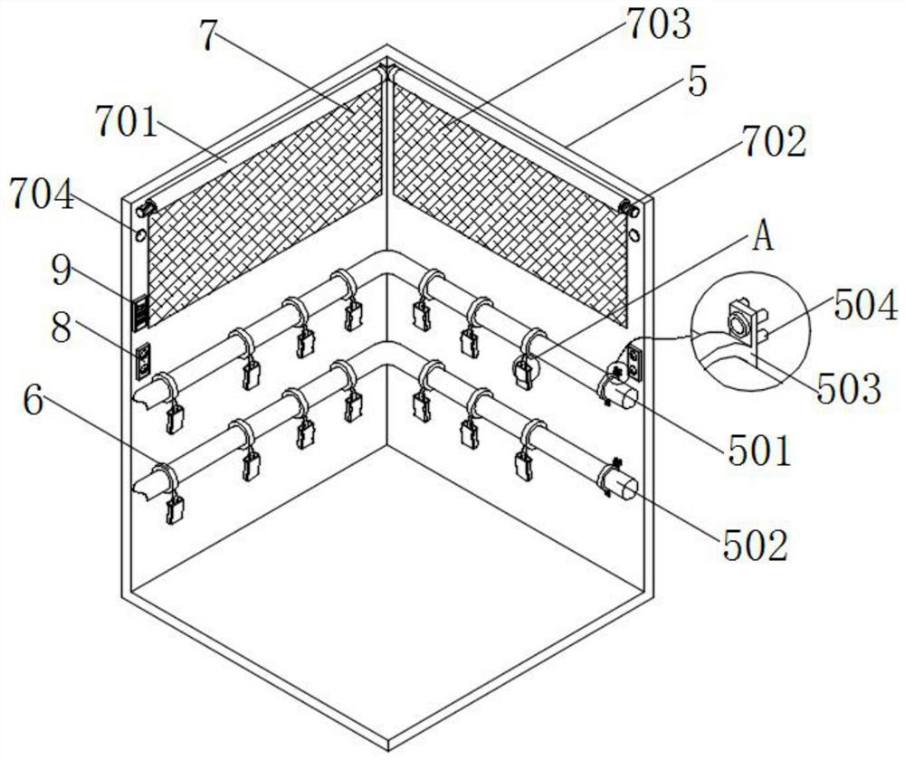 An elevator car for sightseeing with a safety protection structure