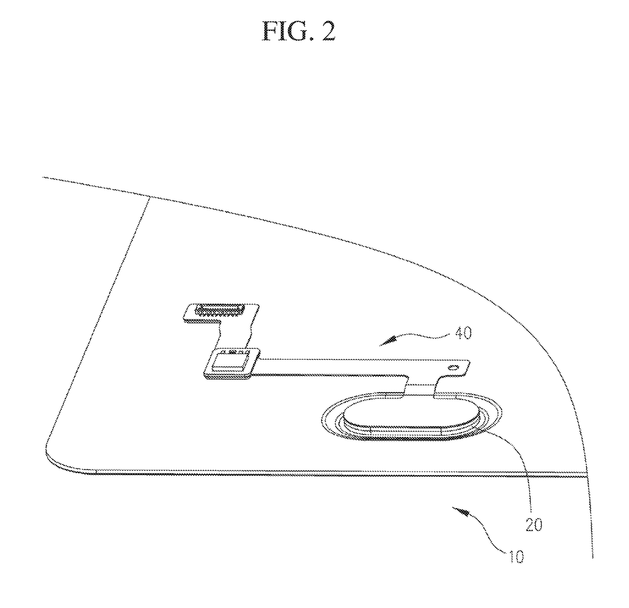 Fingerprint module, method for fabricating the same, and mobile terminal having the same