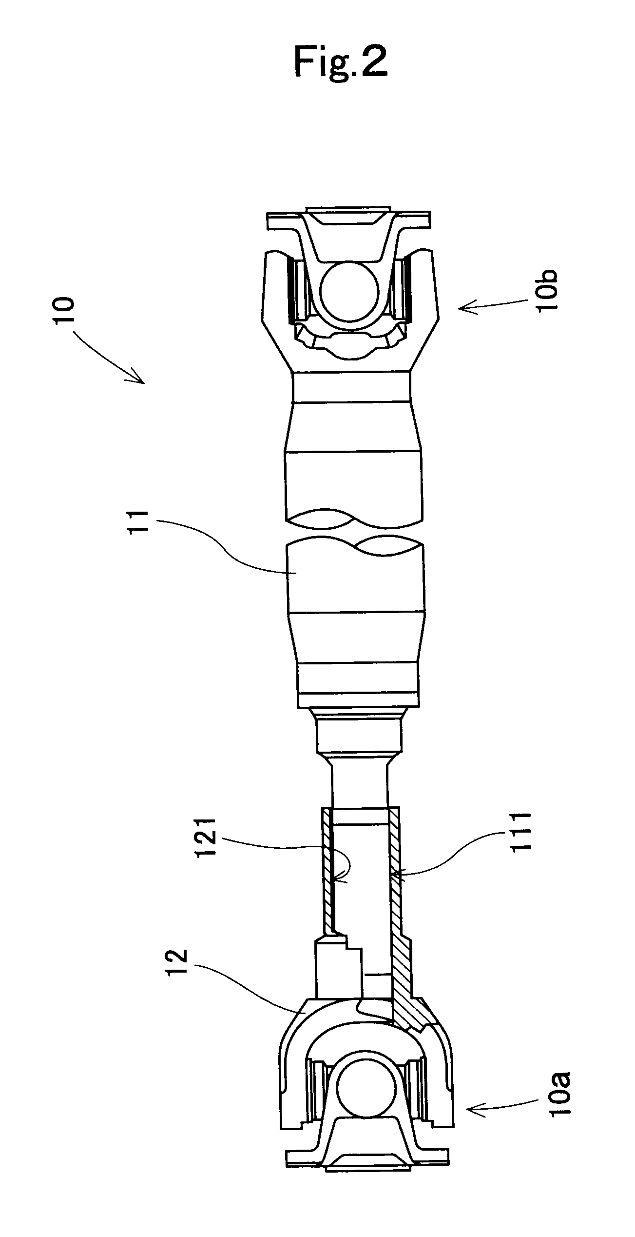 Spline shaft