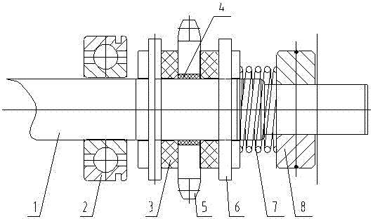 Adjustable-load power and free type conveying device and drive device thereof