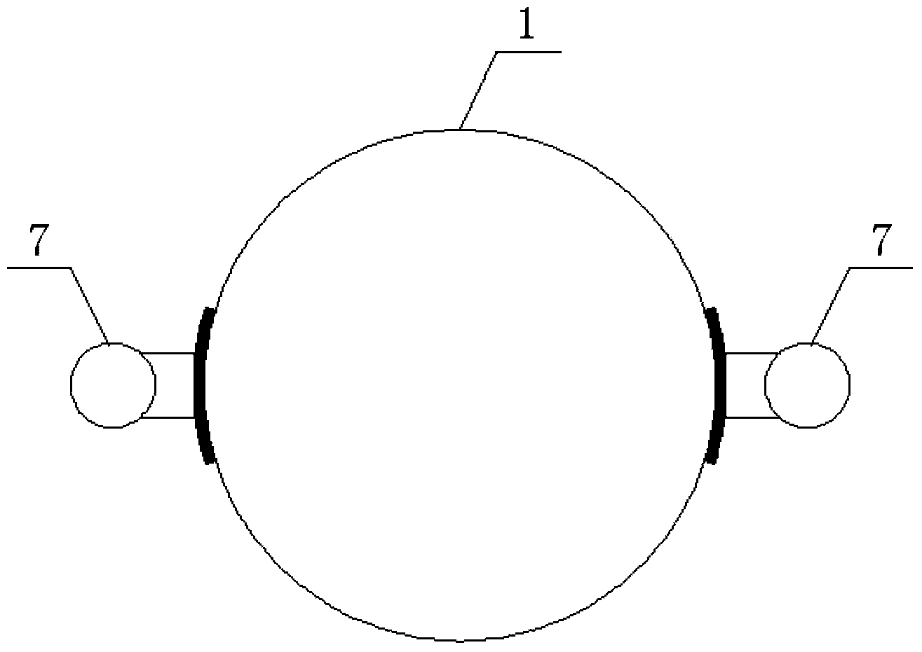 Marine installation method of deepwater jacket by using air sac