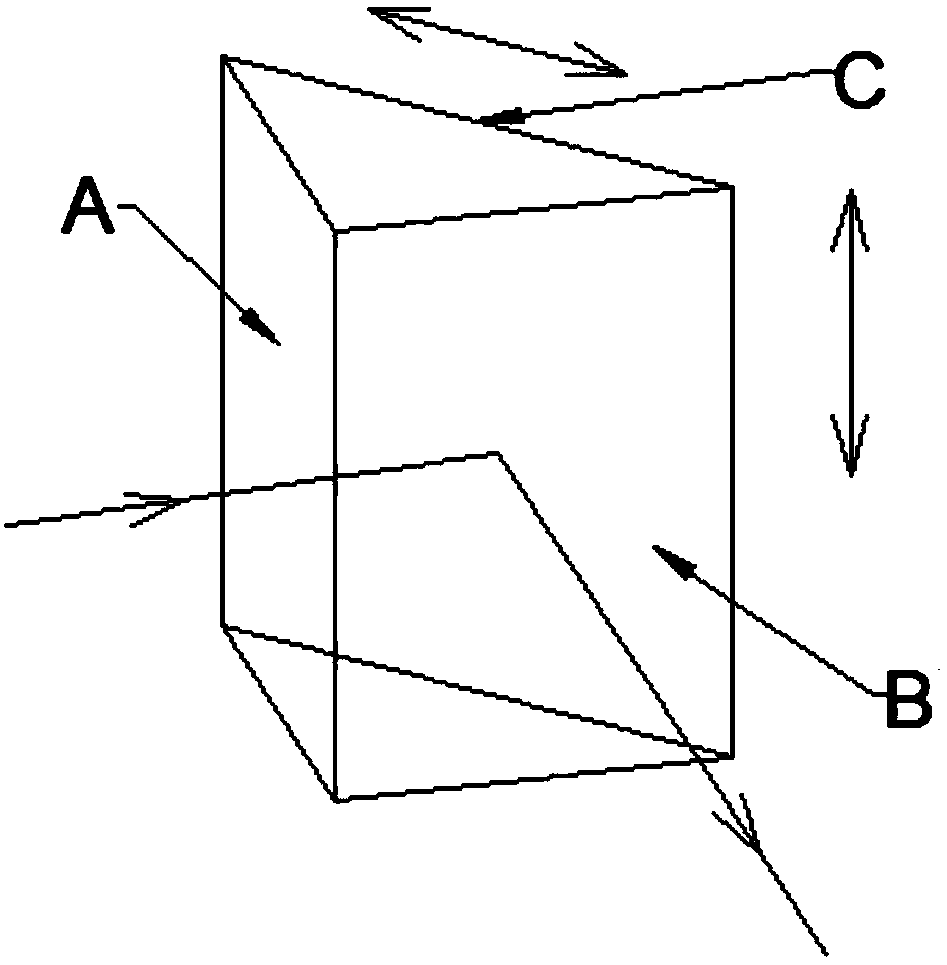 Dynamic speckle eliminating device for laser projection display