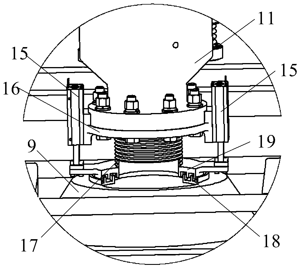 Dustless automatic accurate feeding system and dustless automatic accurate feeding method