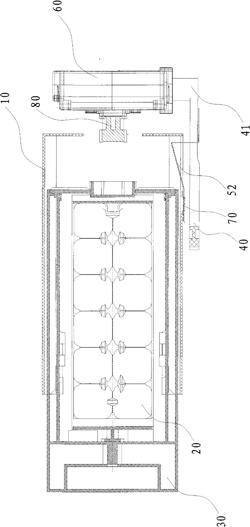 Automatic ice machine and refrigerator comprising same