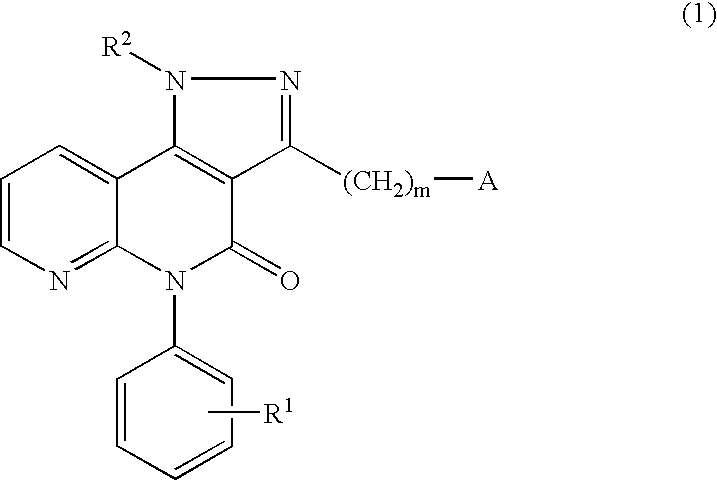 Pyrazolonaphthyridine derivative