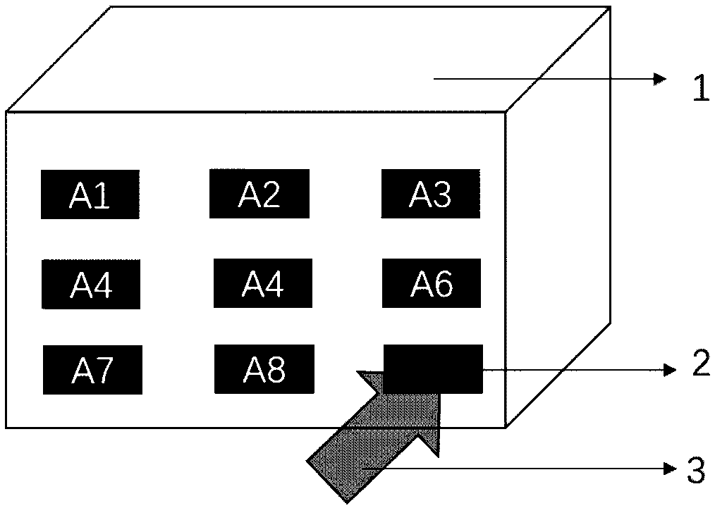 Device and method for detecting microwave leak in real time based on array antennae