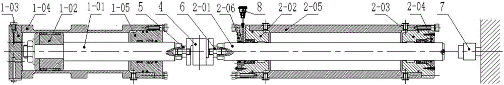 Hydraulic reciprocating seal dynamic property detection device and design