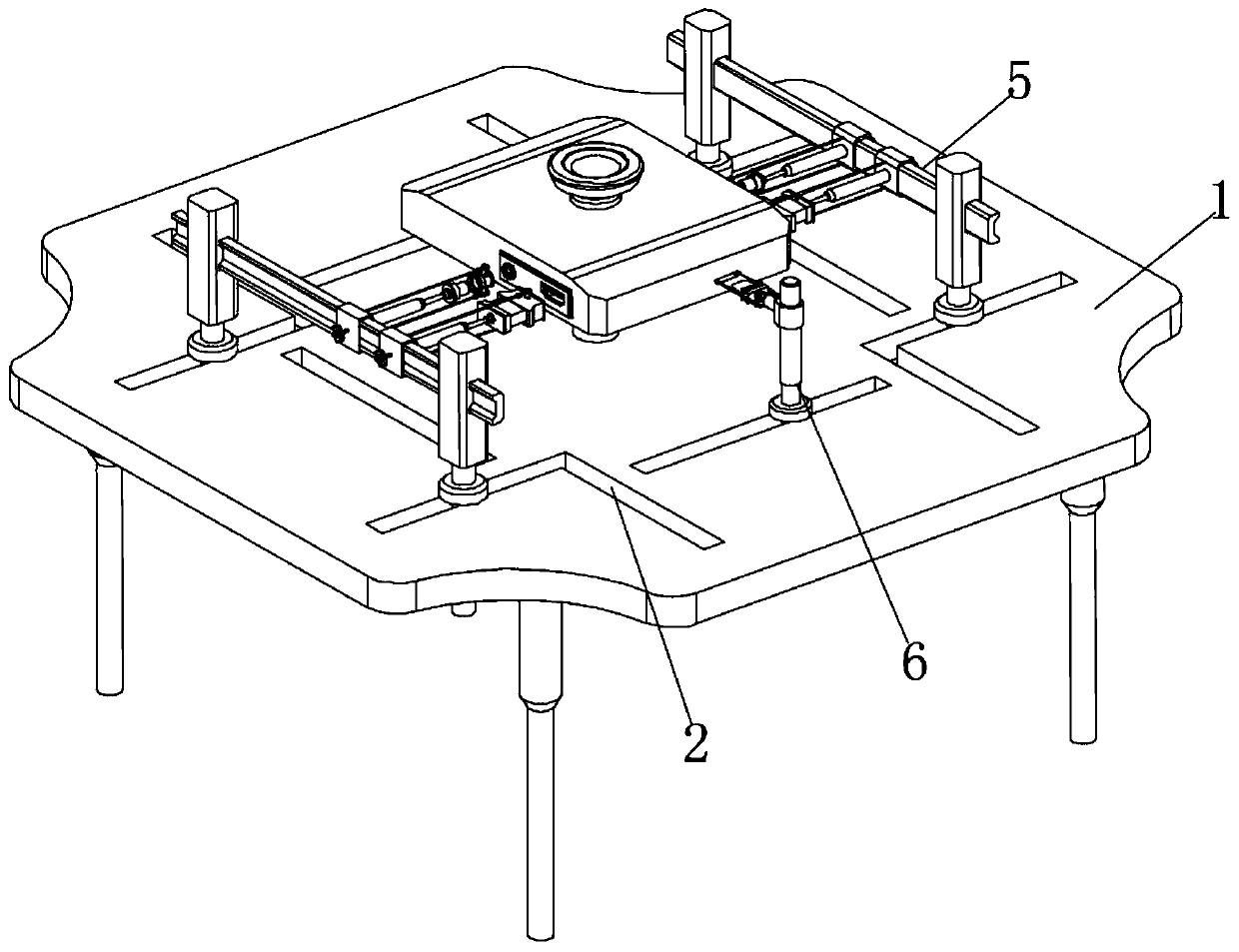 Calibration device for automobile data recorder