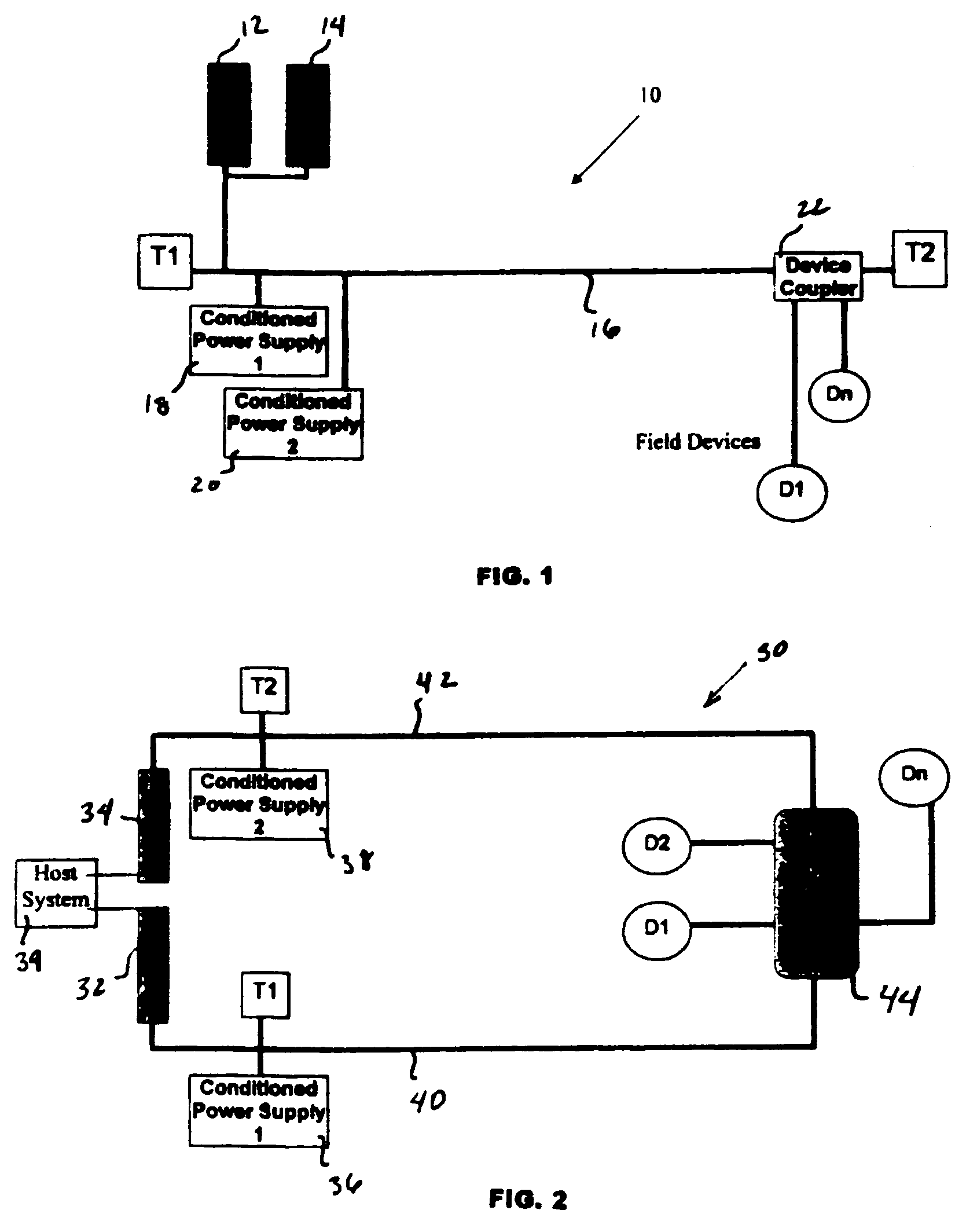 Redundant fieldbus system