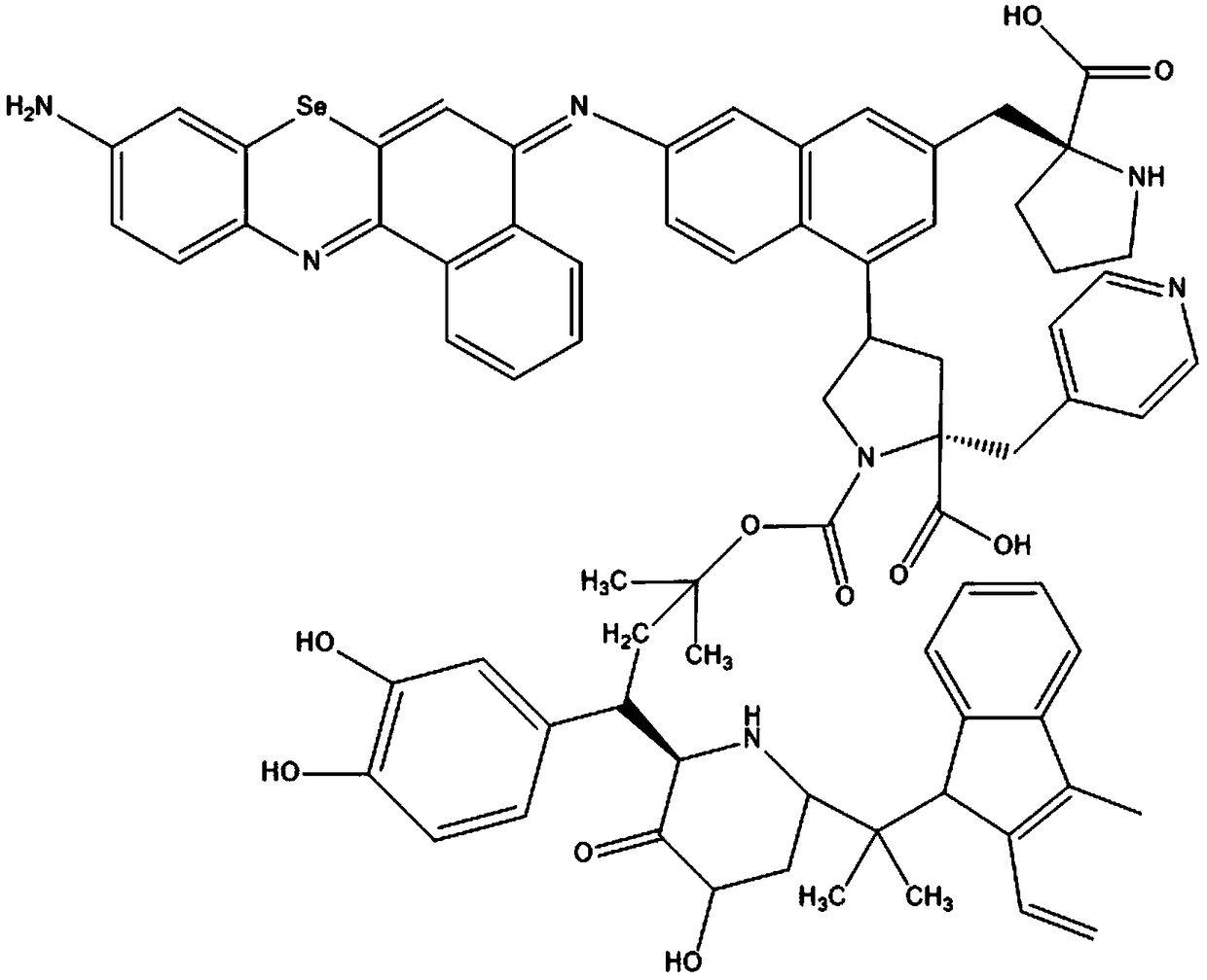 Biological photosensitizer, and preparation method and application thereof