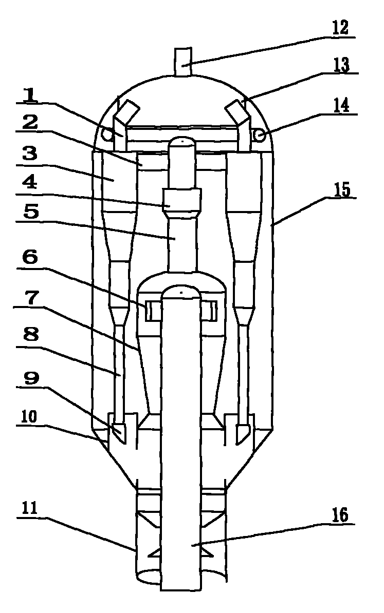 Anti-coking gas-solid separation method and equipment