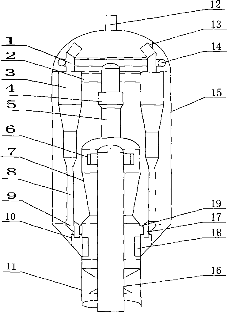 Anti-coking gas-solid separation method and equipment