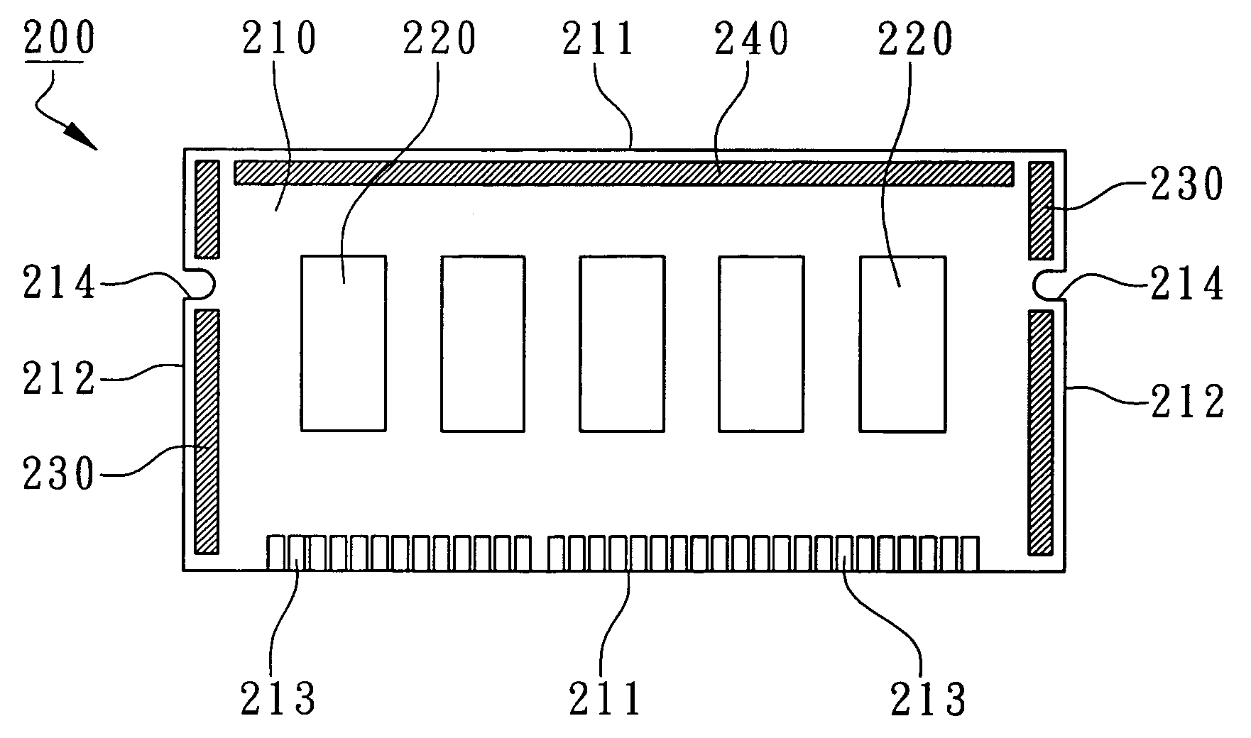 Anti-Impact memory module