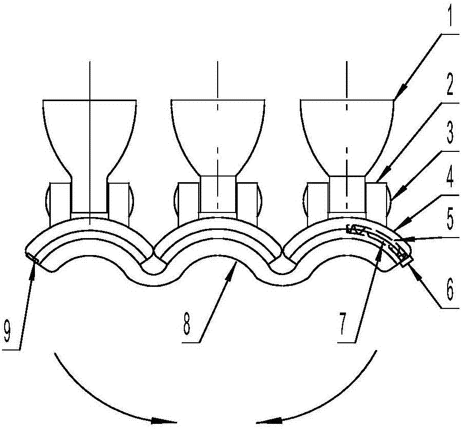 Stable tree clamping and bundling component