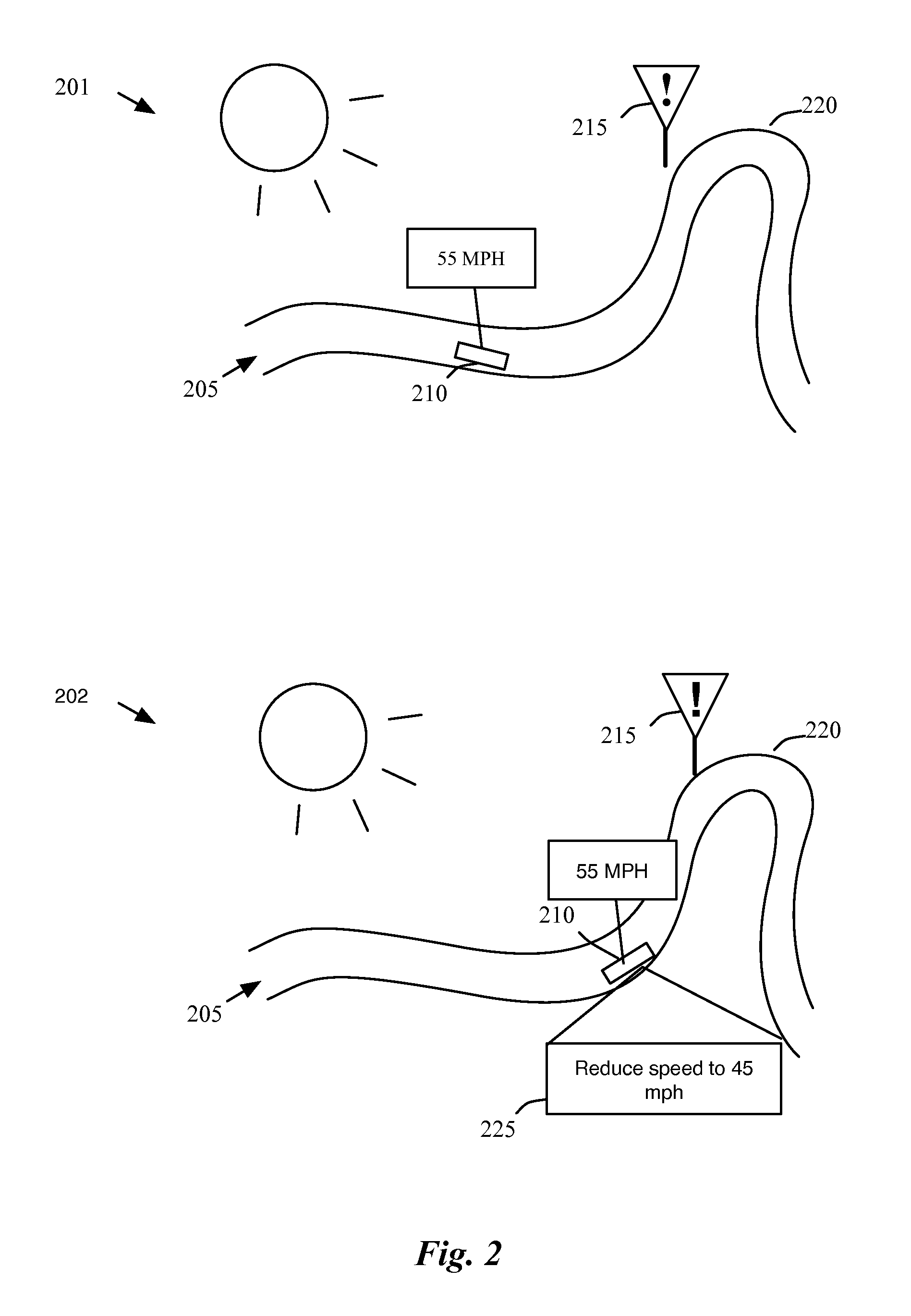 Method and apparatus for providing dynamic warnings for navigations