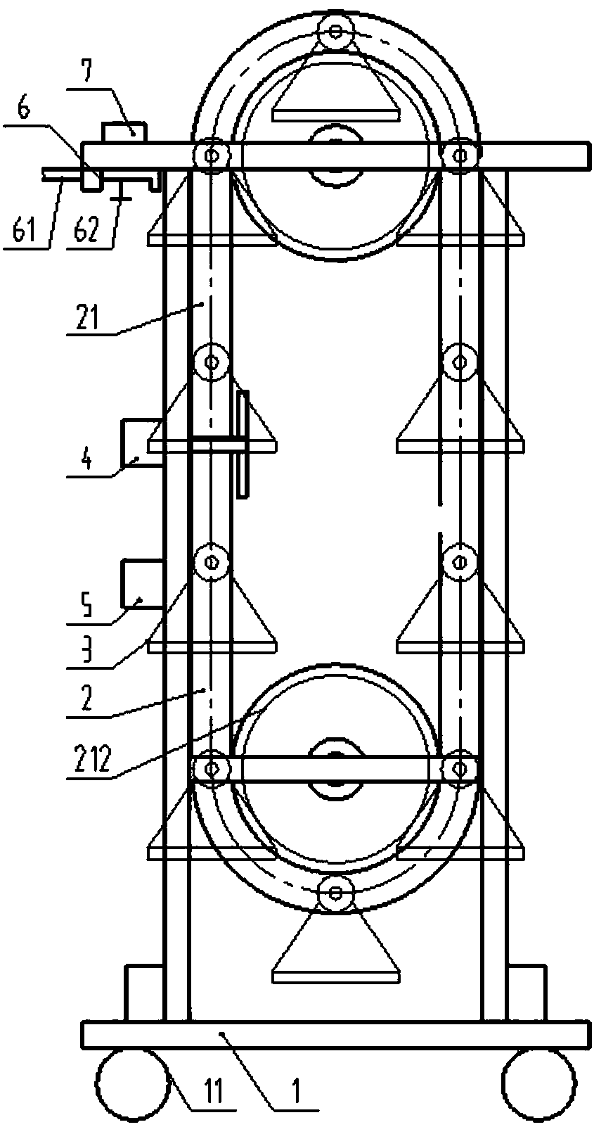 Hydrodynamic stereoscopic planting device