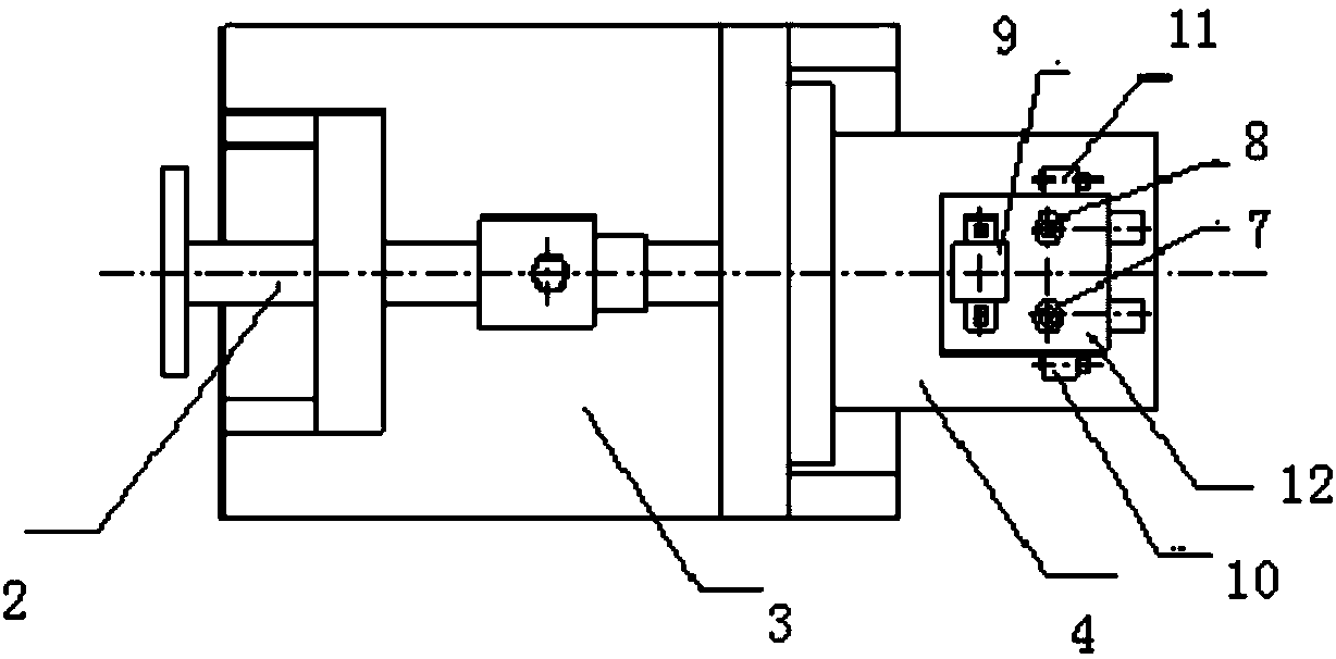 A continuous casting machine crystallizer vibration servo cylinder internal leakage detection device and detection method