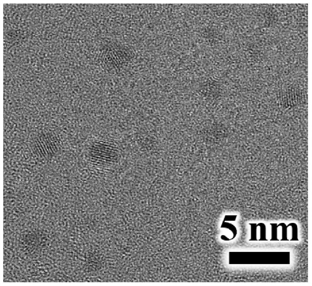 Boron quantum dot as well as preparation method and application thereof