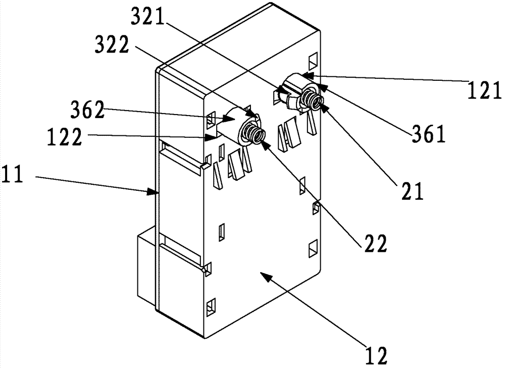 Micro cut-off switch indicating lamp