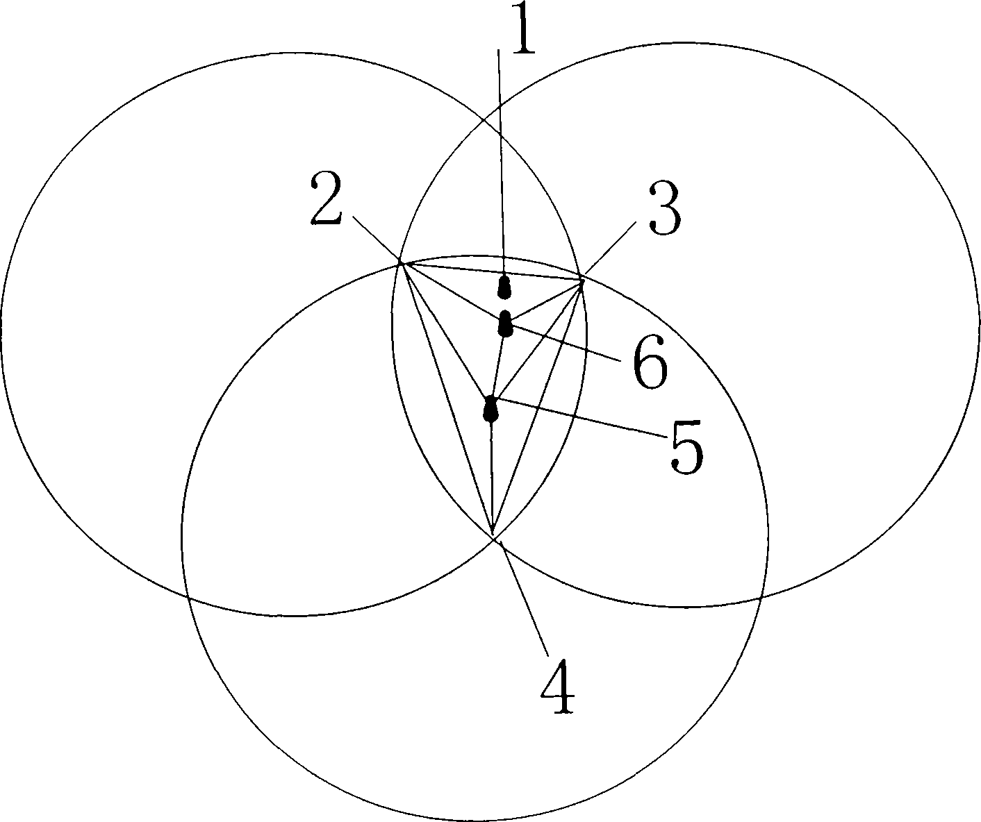 Underground coal mine personnel positioning system and positioning method