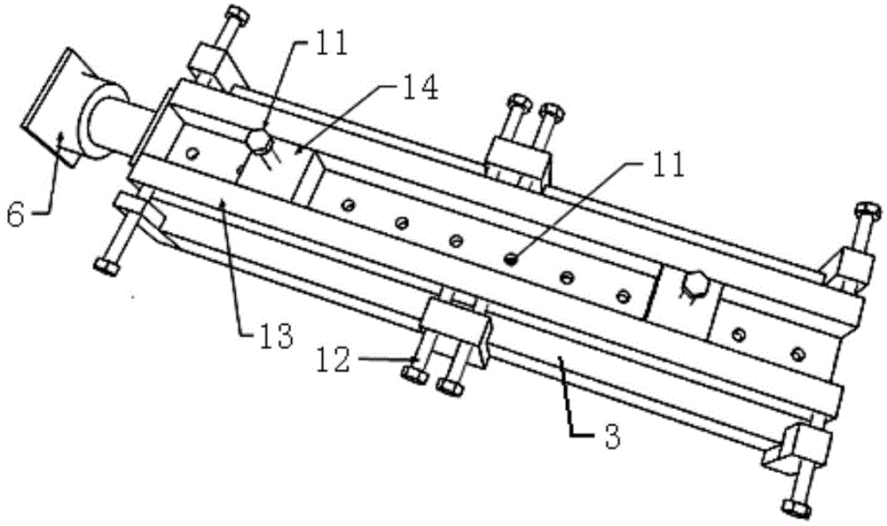 Low-frequency cyclic loading test device