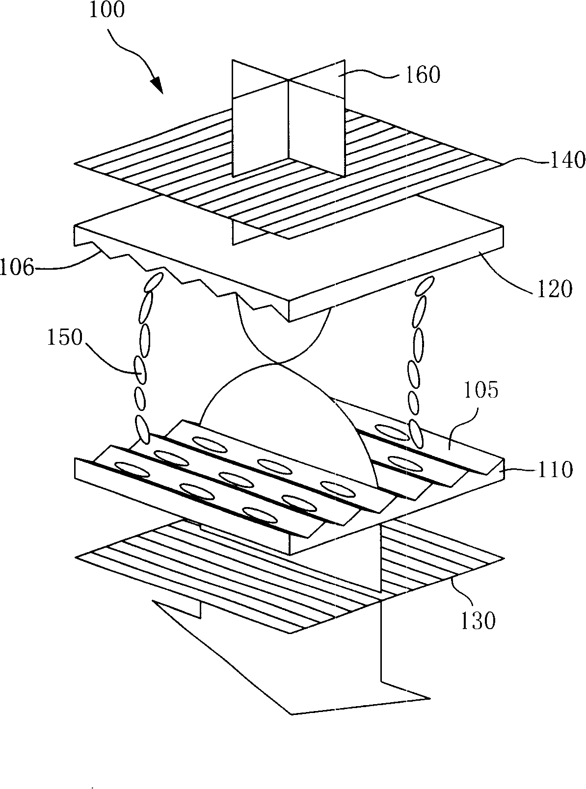 Polarizer axial measuring device and method thereof