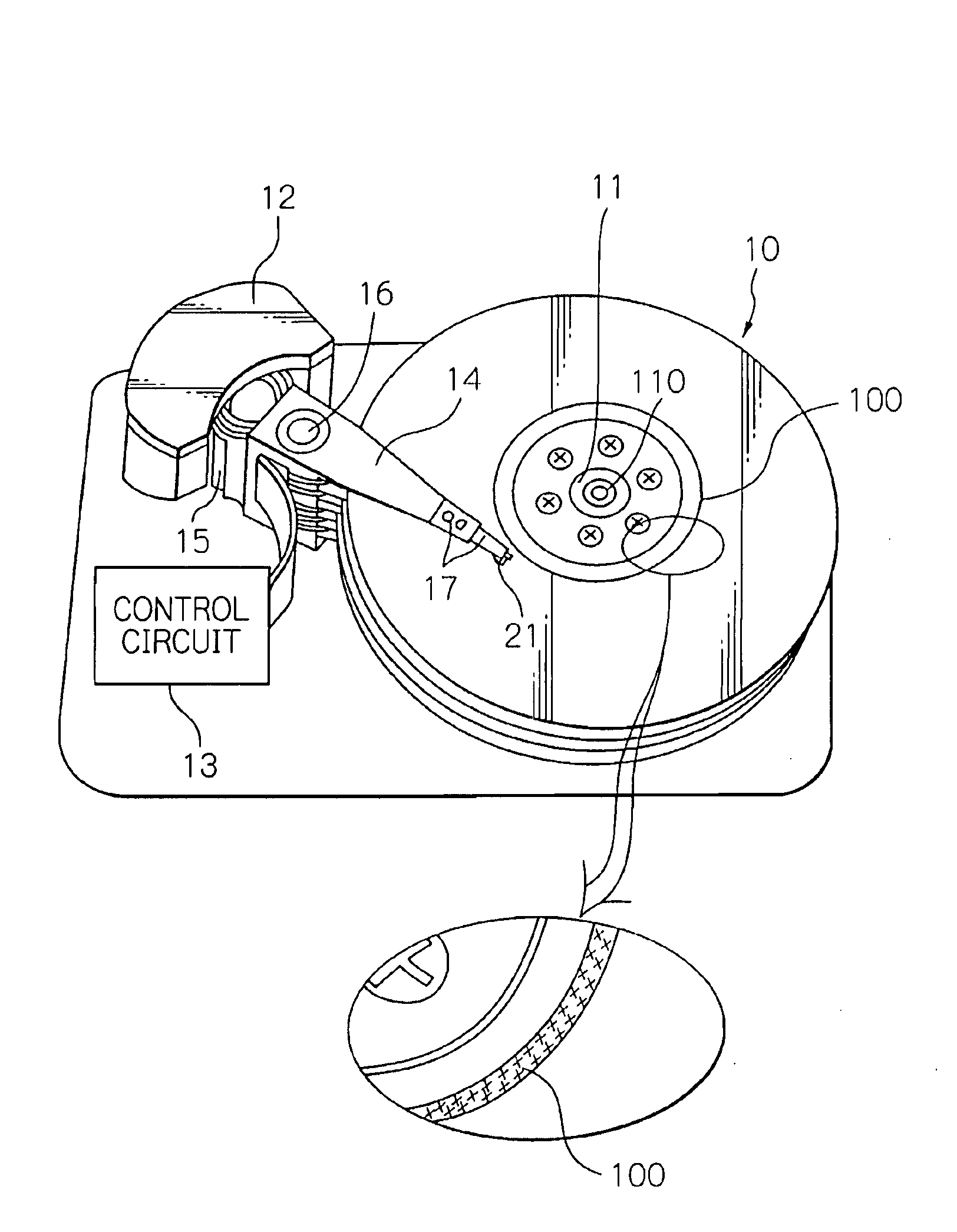 Thin-film magnetic head with heating portion and protrusion adjustment portion and manufacturing method of head