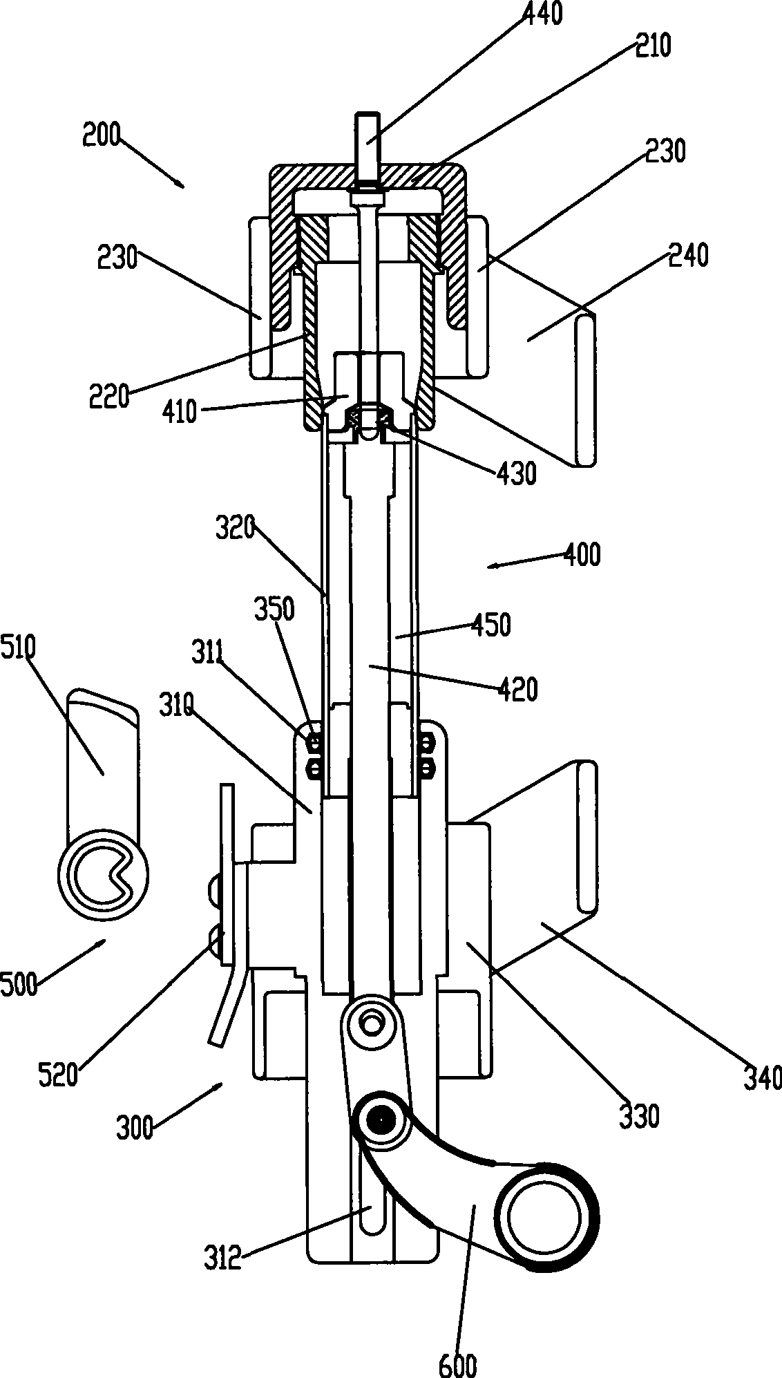 Arc-suppressing load switch